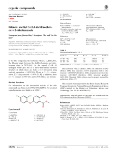 Bifenox: methyl 5-(2,4-dichlorophenoxy)-2