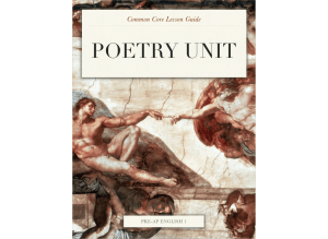 POETRY UNIT