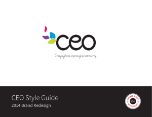 CEO Style Guide