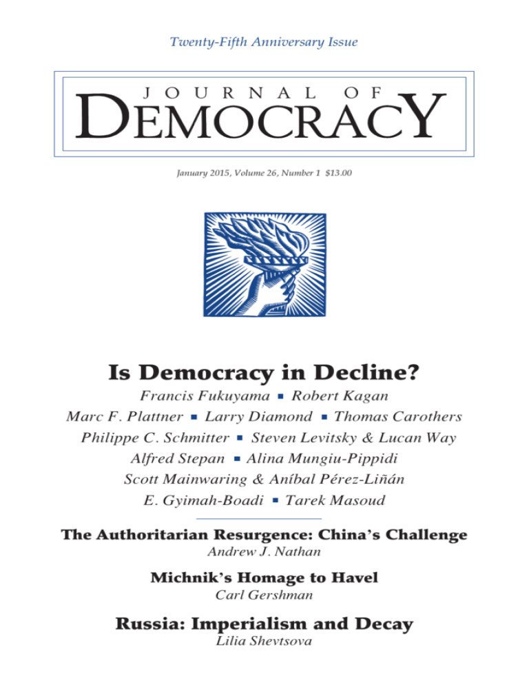 is democracy in decline essay