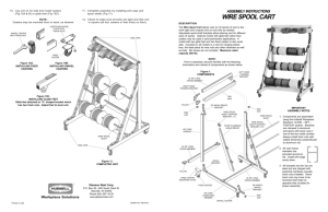 Wire Spool Cart
