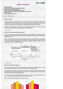 What is isostasy?ааа - Hong Kong Observatory