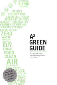 a2 green guide - The City of Ann Arbor