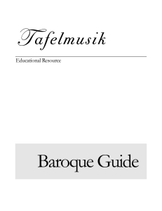 Baroque Guide: Educational Resource