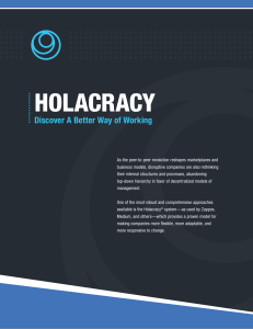 According - Holacracy