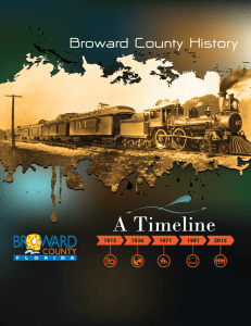 PDF of Broward County Historical Timeline