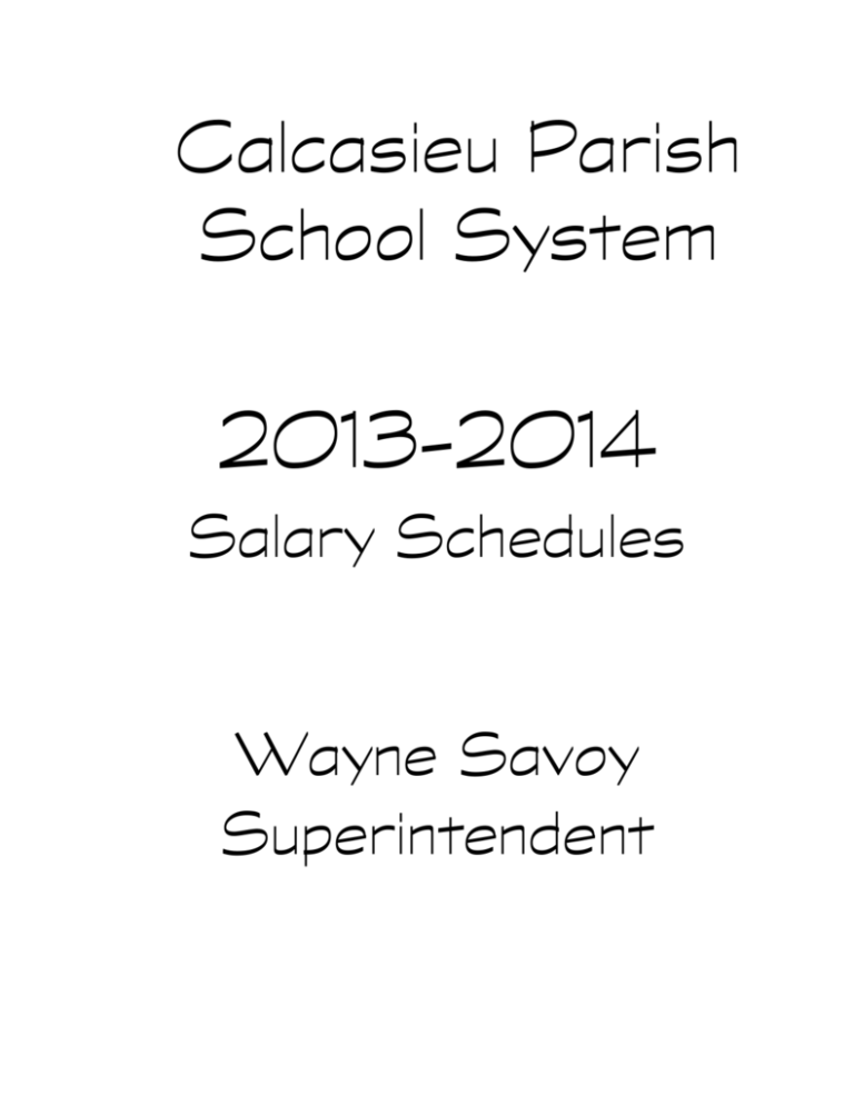 Calcasieu Parish School System