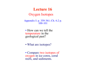 Oxygen Isotopes