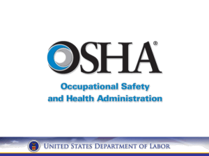 OSHA's training requirements