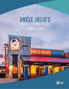 UNCLE JULIO'S - Jones Lang LaSalle Net Lease Exchange