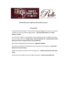 auction - Brazos County A&M Club