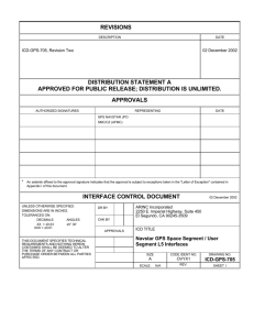 distribution is unlimited. approvals interface control document