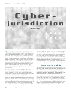 Cyber-jurisdiction