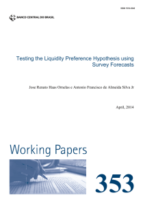 Testing the Liquidity Preference Hypothesis using Survey Forecasts