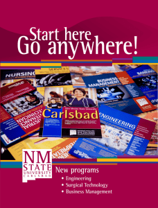 New Mexico State University Carlsbad 2015