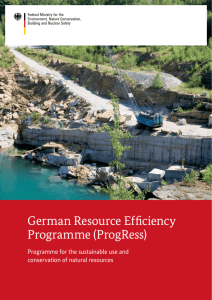 German Resource Efficiency Programme