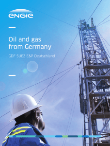 Oil and gas from Germany - GDF SUEZ E&P Deutschland GmbH