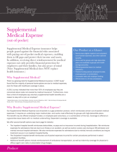 Supplemental Medical Expense