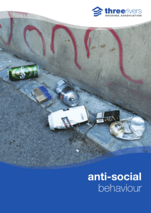 anti-social behaviour