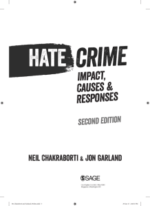 Hate Crime - Sage Publications
