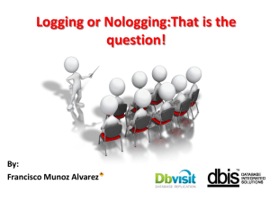 nologging - OracleNZ by Francisco Munoz Alvarez