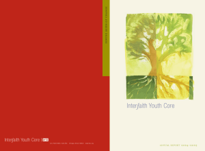 Annual Report - Interfaith Youth Core
