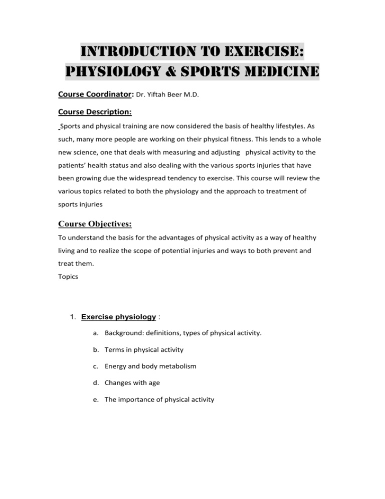 sport physiology dissertation ideas