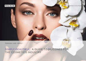 A Guide to Silicones for the Cosmetics Industry - Wacker