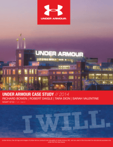 Under Armour Case Study PDF