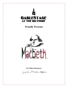 Macbeth - GableStage