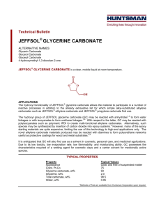 jeffsol glycerine carbonate