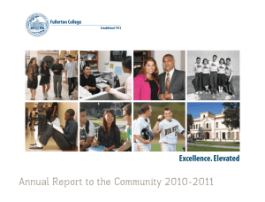 Annual Report to the Community 2010-2011