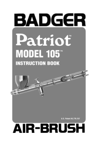 Patriot 105 - Badger Airbrush