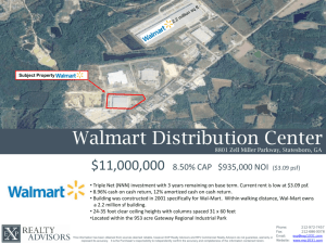 Walmart Distribution Center