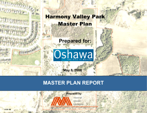 Harmony Valley Park Master Plan
