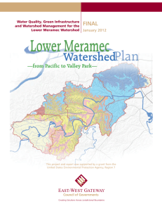 Lower Meramec Watershed Plan - East