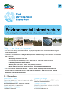 Environmental Infrastructure