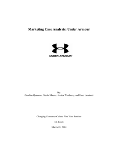 Marketing Case Analysis: Under Armour