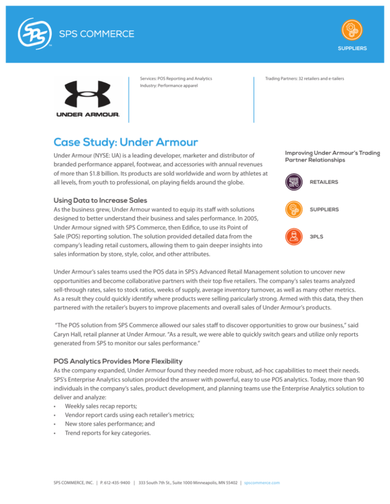under armour financial analysis case study