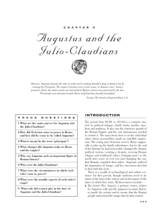 Augustus and the Julio-Claudians