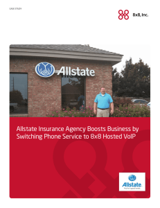 Allstate Insurance Agency Boosts Business by Switching Phone