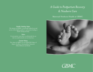 A Guide to Postpartum Recovery & Newborn Care