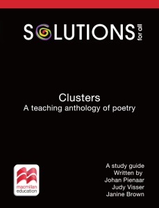 A teaching anthology of poetry