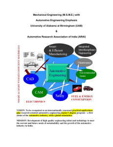 Mechanical Engineering (M.S.M.E.) with Automotive Engineering