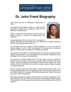 Dr. John Frank Biography