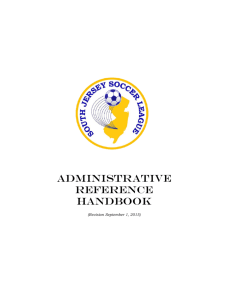 ADMINISTRATIVE REFERENCE hANDBOOK