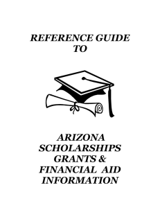 Reference Guide to Arizona Scholarships, Grants & Financial Aid