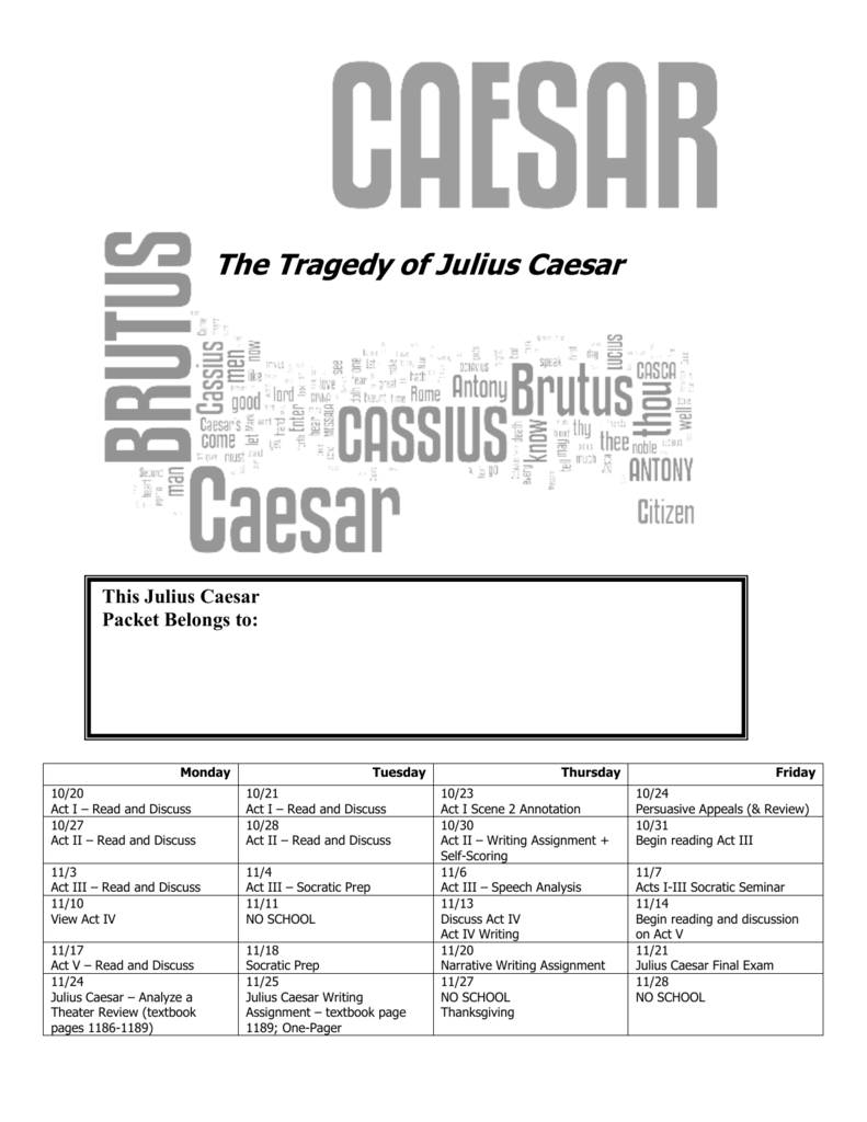 The Tragedy Of Juliu Caesar Act 3 Summary And Analysis Analysi Scene 2 