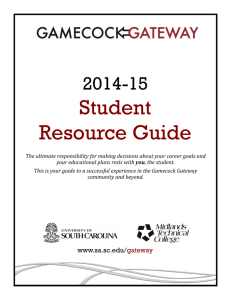 Student Resource Guide - Student Affairs and Academic Support