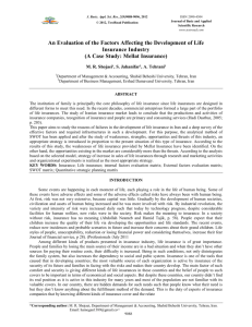 An Evaluation of the Factors Affecting the Development of Life